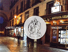Tablet Screenshot of antiguarelojeria.com